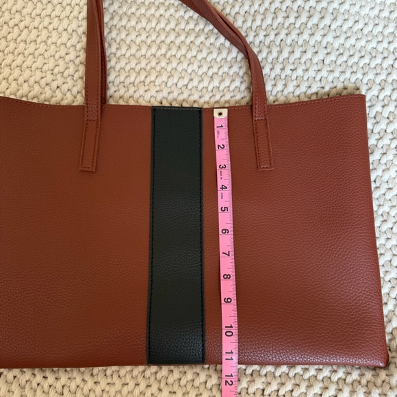 Vince Camuto Brown and Black Tote - Picture 6 of 6
